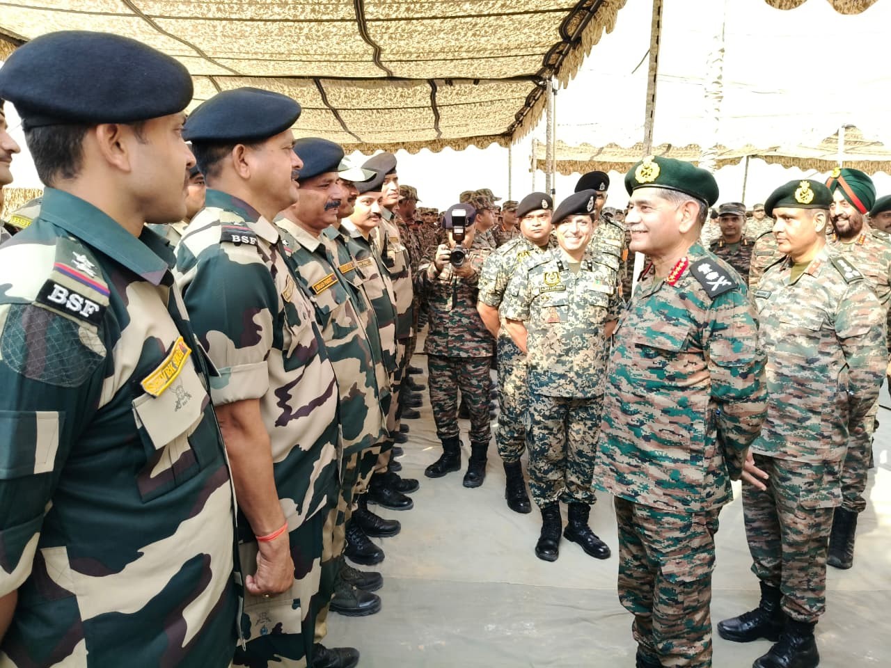 Army Chief General Upendra Dwivedi interacted with the soldiers about the success of Operation Sindoor.