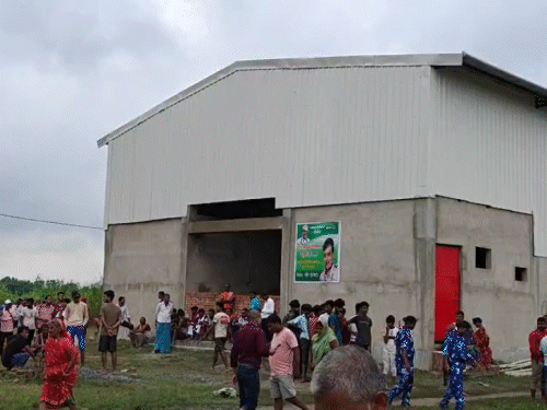 The body has been found from the pond behind the marriage hall of former minister Manju Verma.