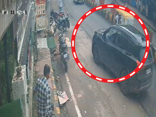 Car hits man with 70 km/h speed in Patna throws him 50 feet into air ...