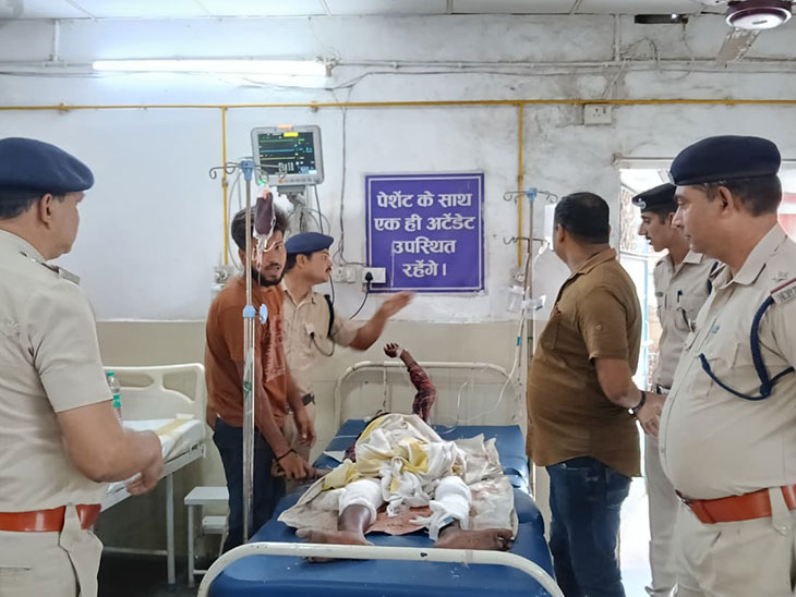 An injured is undergoing treatment at GMCH.