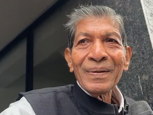 ननकीर कंवर ने मीडिया से बाचतीच की। - Dainik Bhaskar