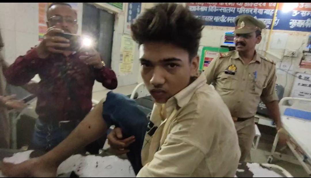 जिला अस्पताल में भर्ती घायल जुलकमर