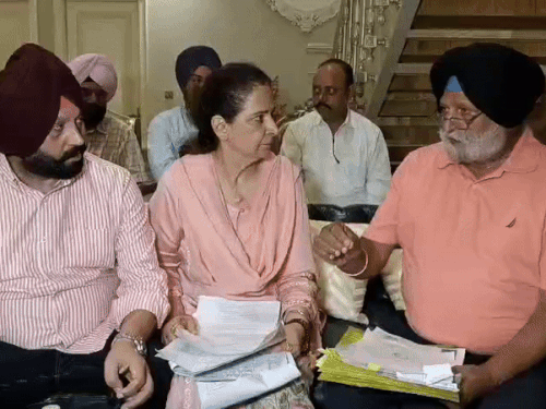 Dr. Navjot Kaur, giving information about the case.