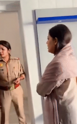 सुशांत गोल्फ सिटी थाने की पुलिस से ज्योति सिंह की काफी देर तक बहस हुई।।