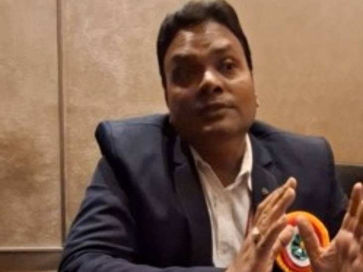 कॉन्फ्रेंस के दौरान डॉ. राकेश जैन।