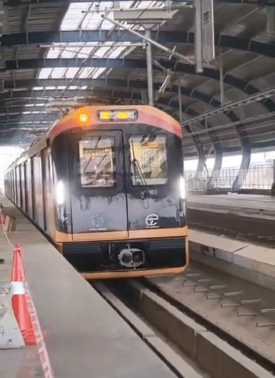 The trial run of Patna Metro was done on 7 September.