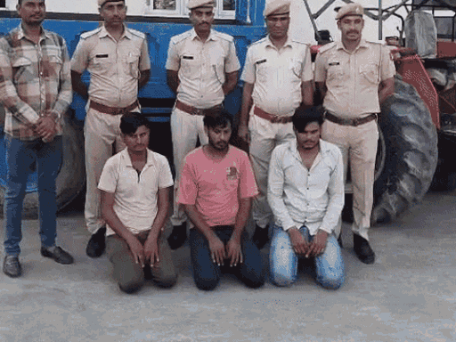 चोरी मामले में गिरफ्तार आरोपियों को न्यायालय में पेश कर रिमांड पर लिया।