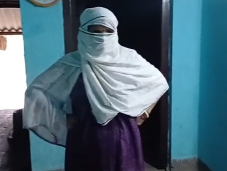 पीड़िता की मां, जिन्होंने बताई घर-परिवार की परेशानियां।