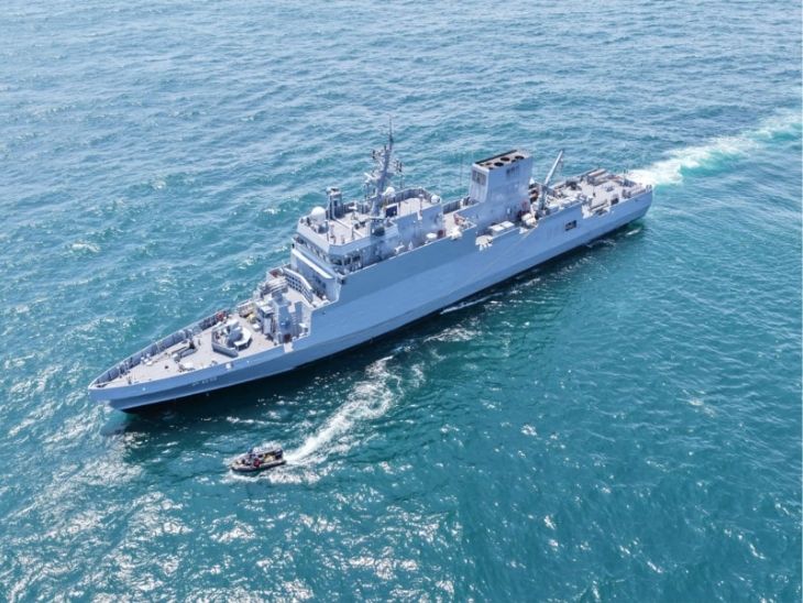 INS Andoth is named after Andoth, the largest island of Lakshadweep.
