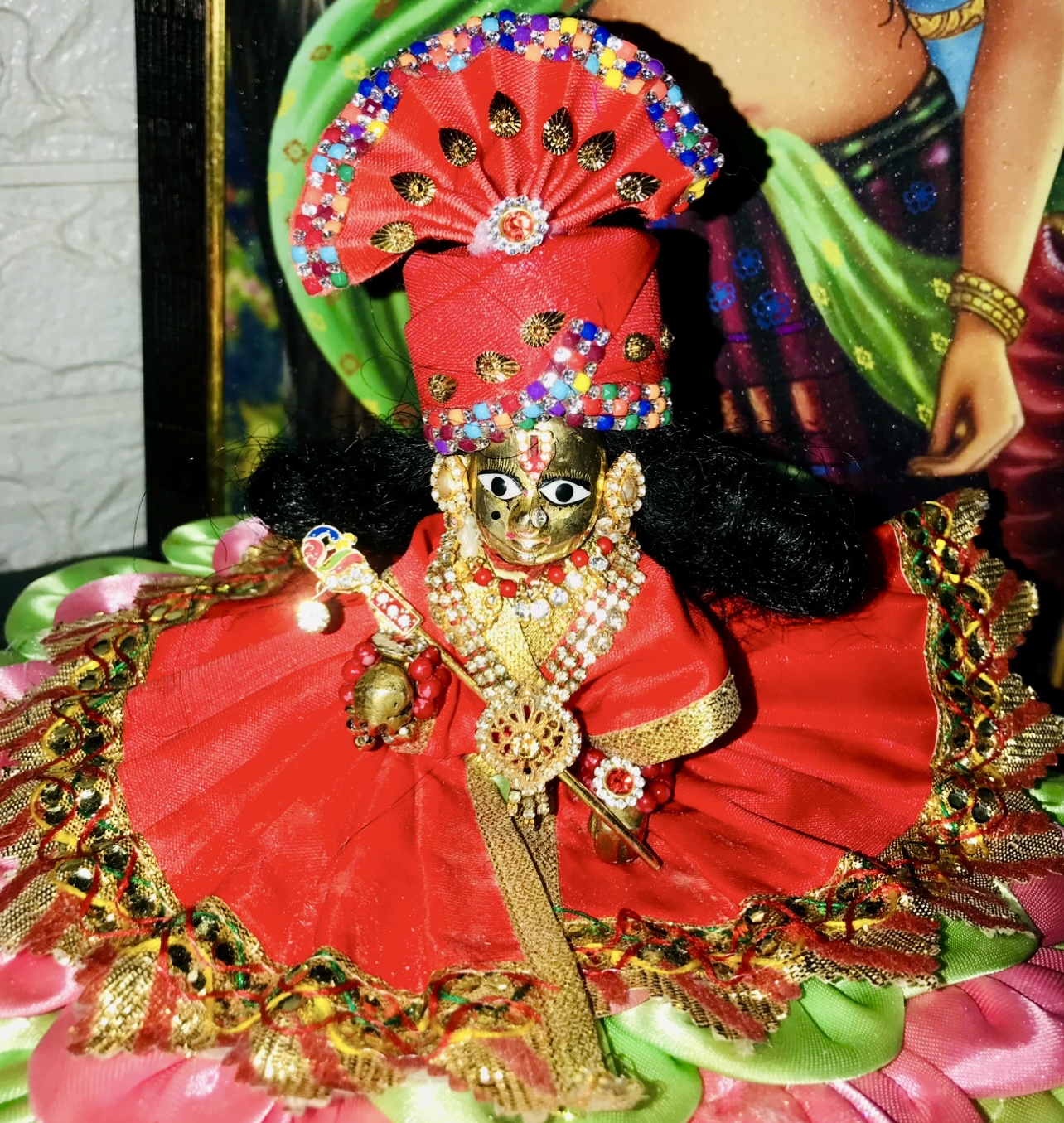 दूधाधारी गोपाल मंदिर में ठाकुर जी के चन्द्रमा दर्शन होंगे