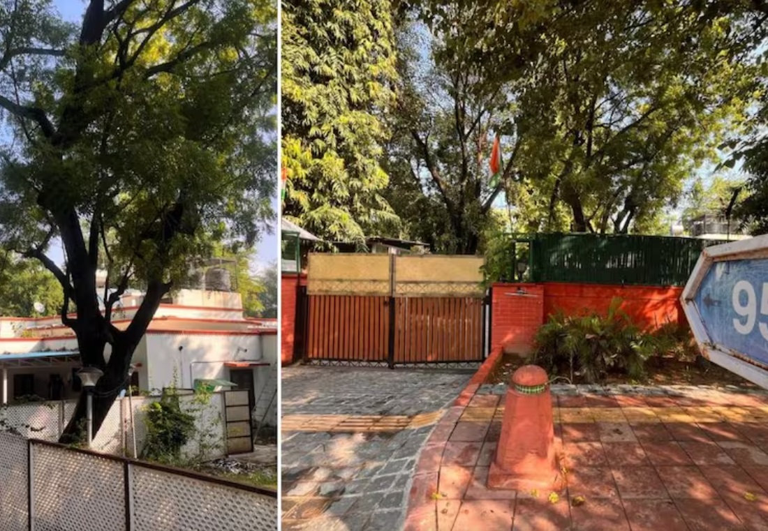 केजरीवाल को लोधी एस्टेट इलाके में 95 नंबर सरकारी घर दिया गया है।
