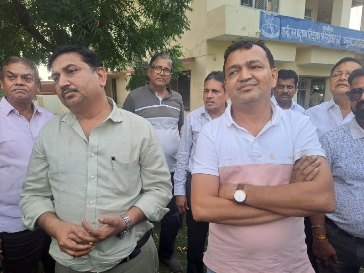 पाली cetp फाउंडेशन के अध्यक्ष अशोक लोढ़ा और सचिव sp चौपड़ा। जिन्हें दूसरी बार कमान सौंपी गई है। - Dainik Bhaskar