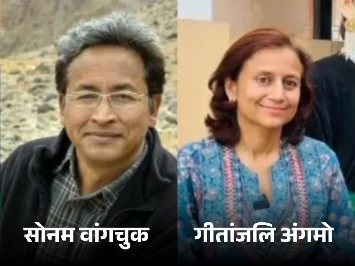 पत्नीने जोधपूर तुरुंगात सोनम वांगचुक यांची घेतली भेट: गीतांजली म्हणाल्या- अटकेच्या आदेशाला आव्हान देणार; वकील देखील उपस्थित