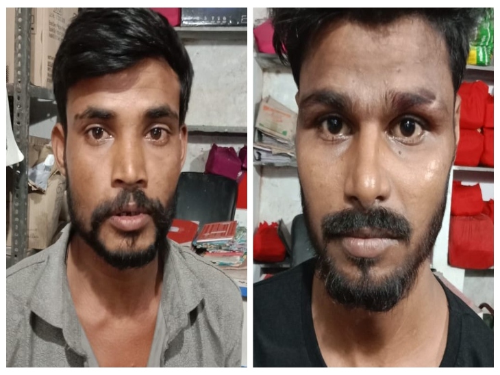 कबाड़ चोरी करने के मामले में 2 आरोपी गिरफ्तार।