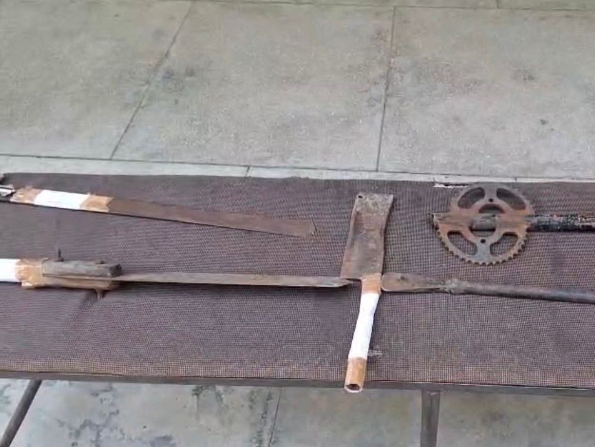 फरीदकोट में पांच बदमाश गिरफ्तार:  ​​​​​​​बना रहे थे लूट की योजना, धारदार हथियार बरामद, 3 पर पहले से दर्ज कई केस – Faridkot News