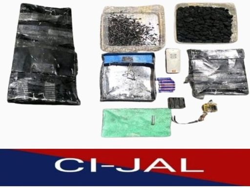 पंजाब पुलिस की तरफ से पकड़ा गया आरडीएक्स।