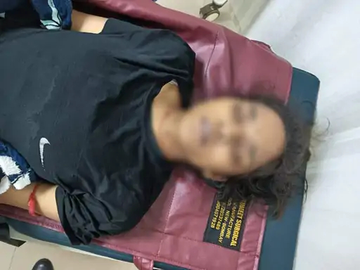 MMI नारायणा अस्पताल की नर्स प्रियंका दास की तस्वीर है।