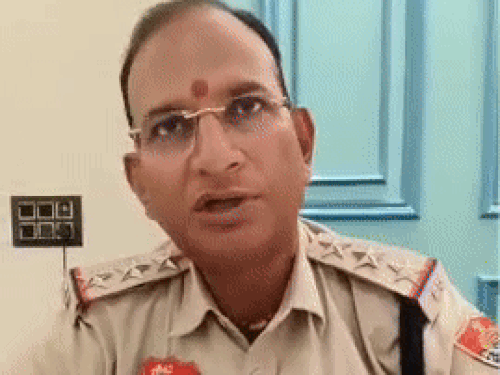 थाना शाहाबाद के SHO सुनील वत्स।