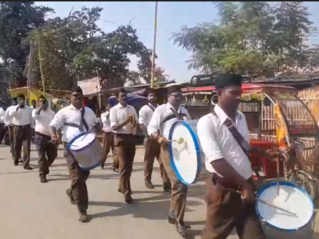 Sangh's path march in Gogri Jamalpur | गोगरी जमालपुर में संघ का पथ ...