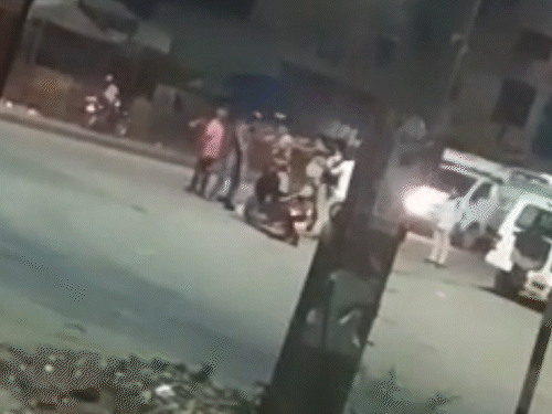 Our video on Karan has surfaced. Police is also seen in the video.