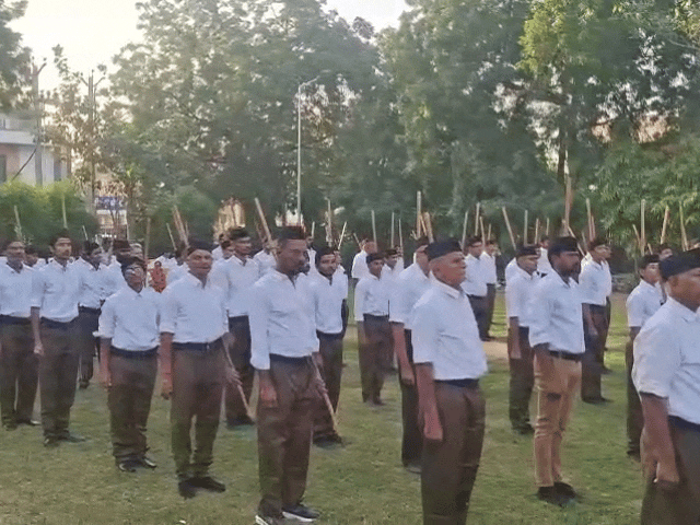 जोधपुर में राष्ट्रीय स्वयं सेवक संघ की ओर से शताब्दी वर्ष समारोह धूमधाम से मनाया जा रहा है। - Dainik Bhaskar