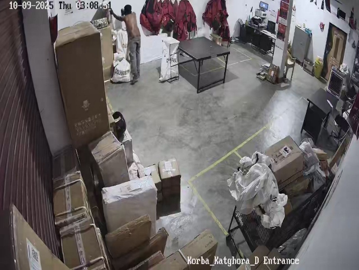 कोरबा के कटघोरा में चोरों ने बढ़ाई चोरी की वारदातें - Dainik Bhaskar