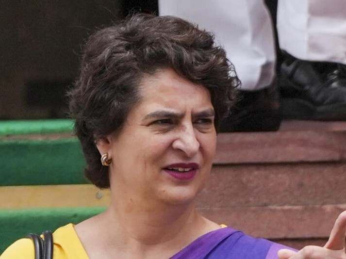 Congress MP Priyanka Gandhi.