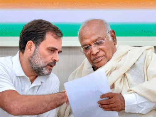 Rahul Gandhi and Kharge had got the review done after the defeat in Haryana elections.