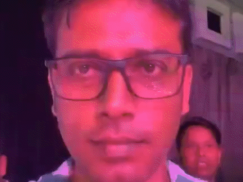 आयोजन समिति के 4 सदस्य जश्न रिसॉर्ट पहुंचे थे और हंगामा किया।