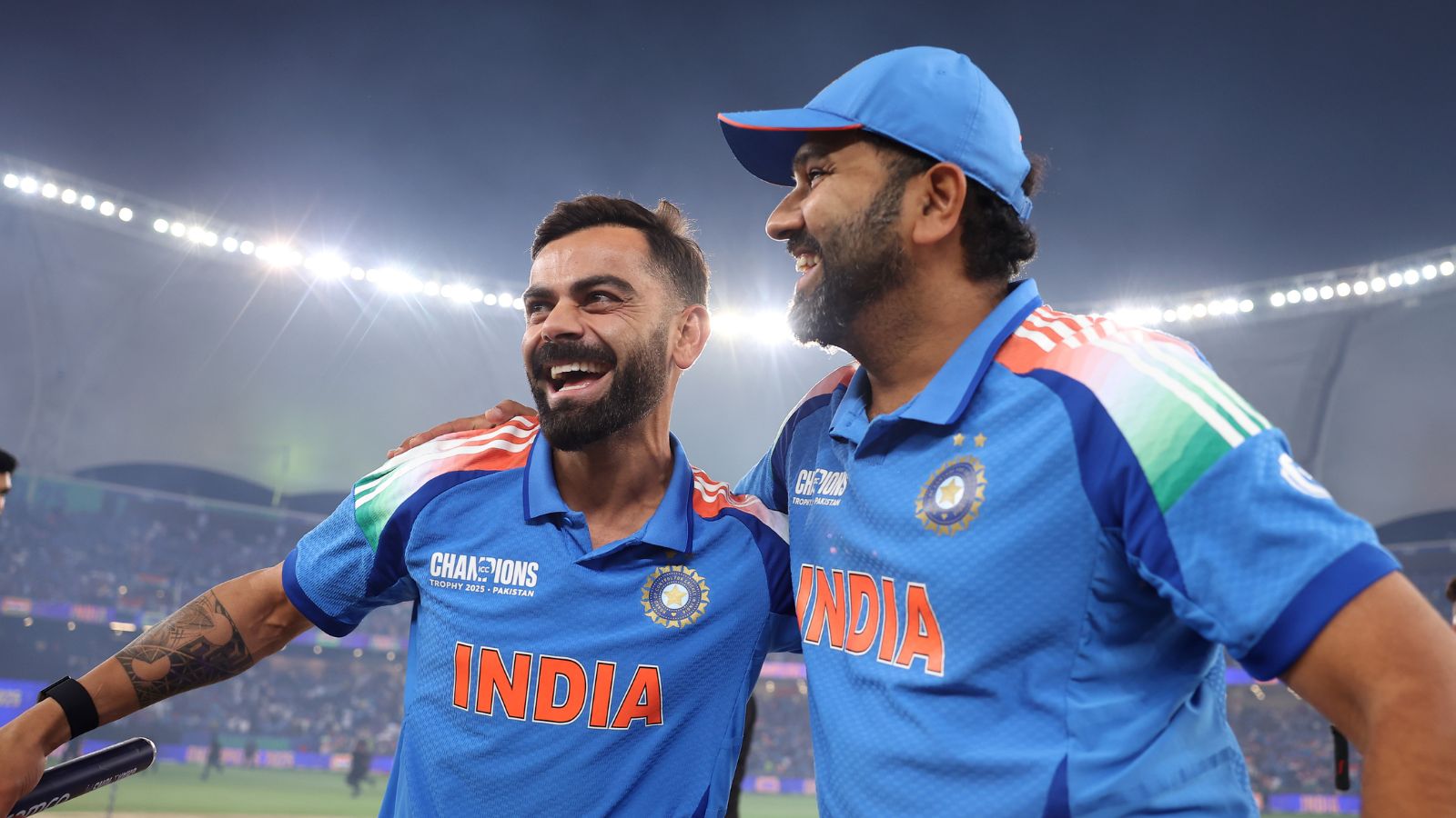 विराट कोहली और रोहित शर्मा ने 9 मार्च को चैंपियंस ट्रॉफी फाइनल के रूप में आखिरी इंटरनेशनल मैच खेला था।
