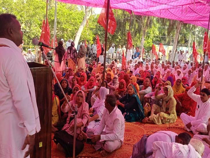 भिवानी में विरोध प्रदर्शन, लघु सचिवालय का घेराव:  डीसी को सौंपा ज्ञापन, समाधान का दिया आश्वासन, अधिकारियों के साथ संगठन अधिकारियों की होगी बैठक – Bhiwani News