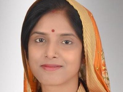 वार्ड 56 की कांग्रेस पार्षद साधना सिंह। - Dainik Bhaskar