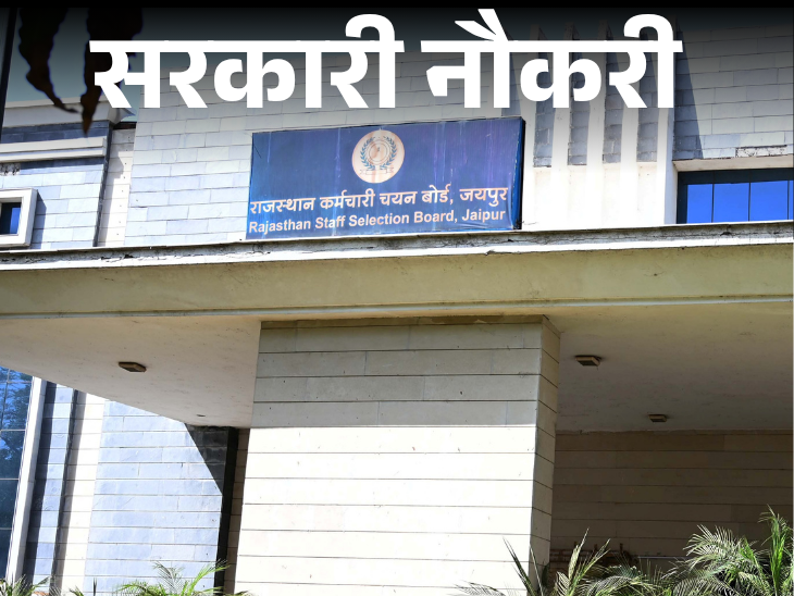 राजस्थान में जमादार के 72 पदों पर निकली भर्ती; एज लिमिट 40 साल, 12वीं पास करें अप्लाई|जॉब - एजुकेशन,Jobs & Education - Dainik Bhaskar