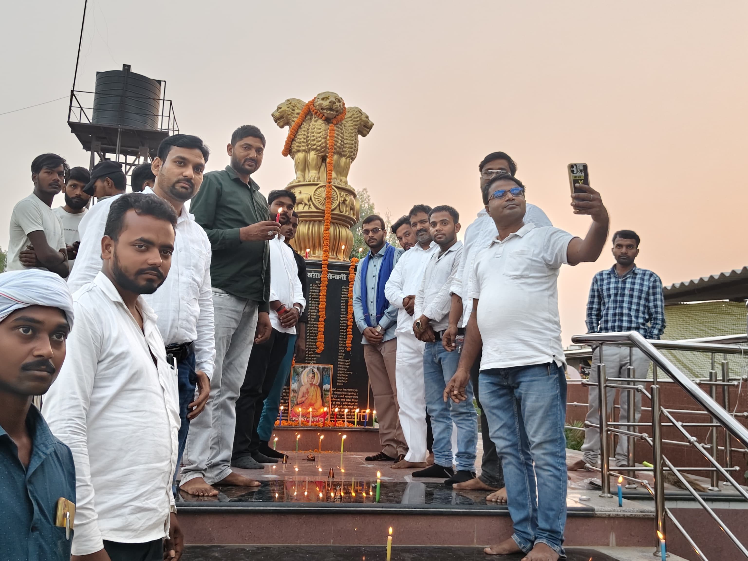 Deepdan Deepdan festival at Emperor Ashoka Pillar in Ramnagar