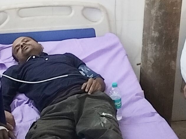 यह संदीप श्रीवास्तव है, जिसकी अस्पताल में इलाज के दौरान मौत हो गई।