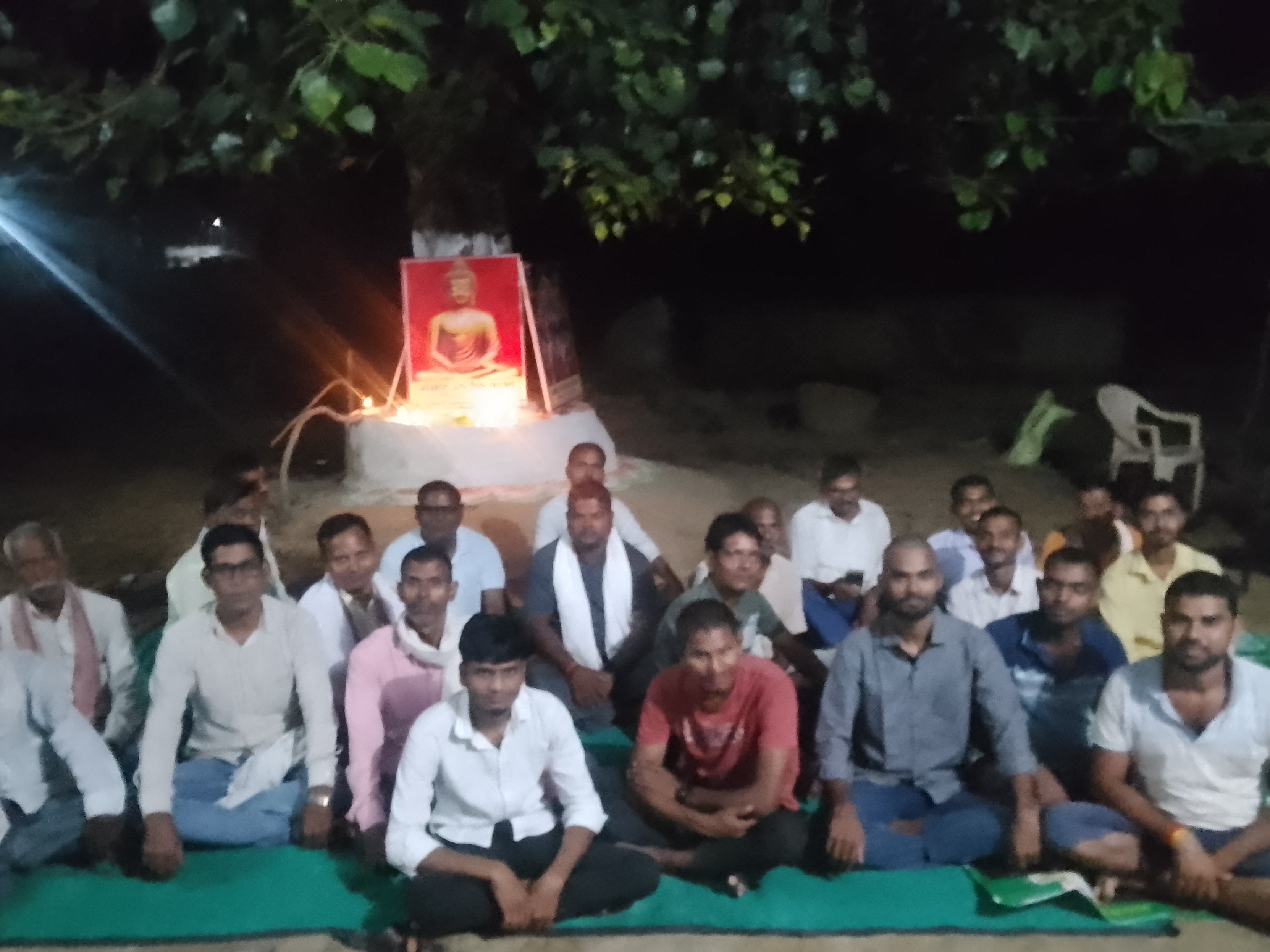 Deepdan Deepdan festival celebrated in Ahikura | अहिकौरा में दीपदान उत्सव मनाया ...