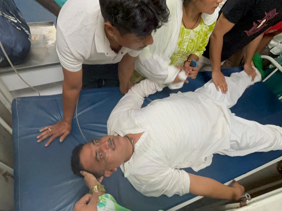 Candidate arrested after nomination in Jehanabad | जहानाबाद में नामांकन के  बाद प्रत्याशी गिरफ्तार: थाने पहुंचने के बाद आया हार्ट अटैक, सदर अस्पताल से  PMCH रेफर ...