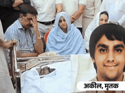 पंचकूला में सेक्टर-4 स्थित कोठी में अकील की मौत हुई थी। अकील को सहारनपुर के हरडा गांव में सुपुर्द ए खाक किया गया था। - Dainik Bhaskar