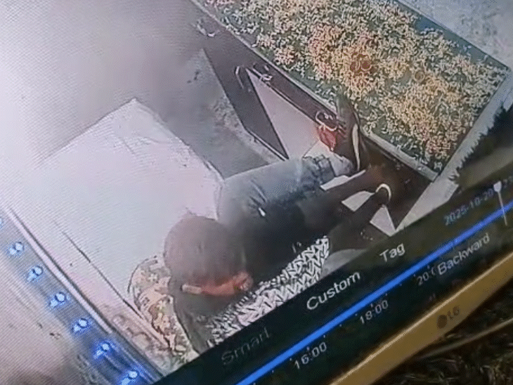 जबलपुर की कृषि मंडी में चोरी का VIDEO:  फल व्यापारी की दुकान से 2 लाख रुपए ले गए चोर; ताकत लगाकर तोड़ा गल्ला – Jabalpur News