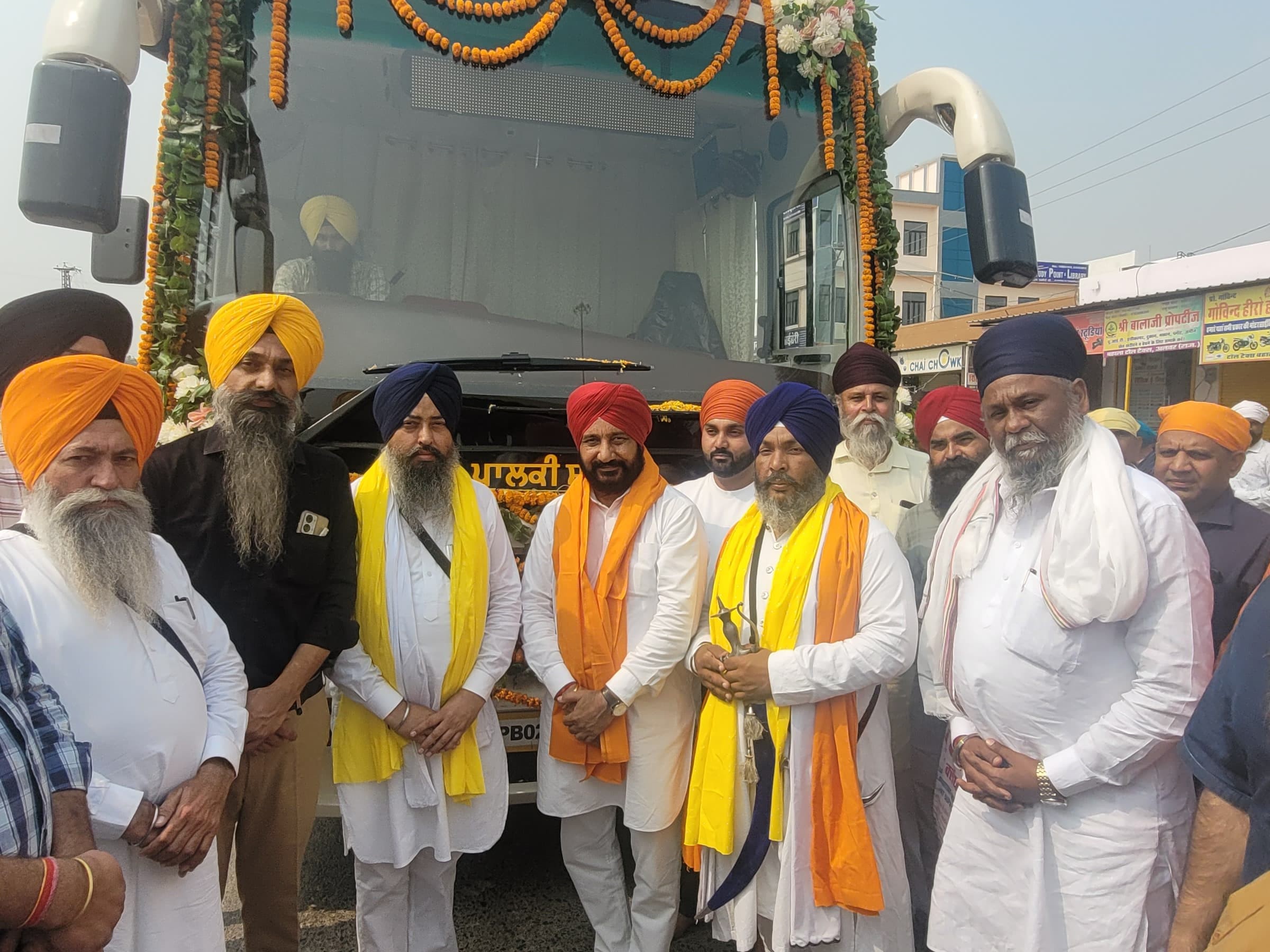 Tableau Yatra of Guru Tegh Bahadur Ji reached Alwar
