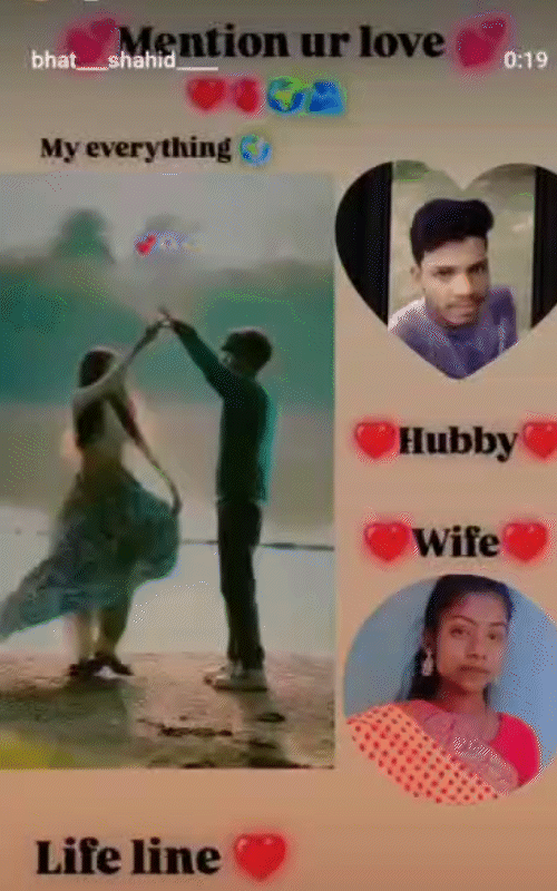 पति हितेश पत्नी के साथ इंस्टाग्राम पर पहले भी रील पोस्ट कर चुका है।