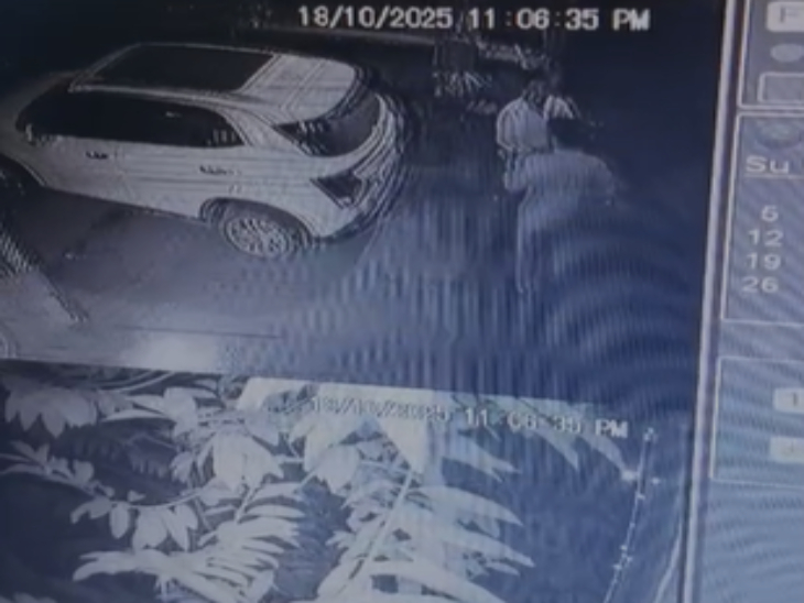 कारोबारी ने दुर्ग पुलिस को CCTV फुटेज सौंपे हैं।