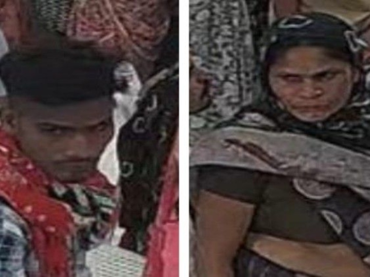 नवकार ज्वेलर्स में चोरी करने वाले आरोपी।