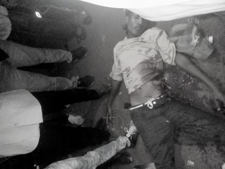 मौके पर ही युवक की मौत हो गई।