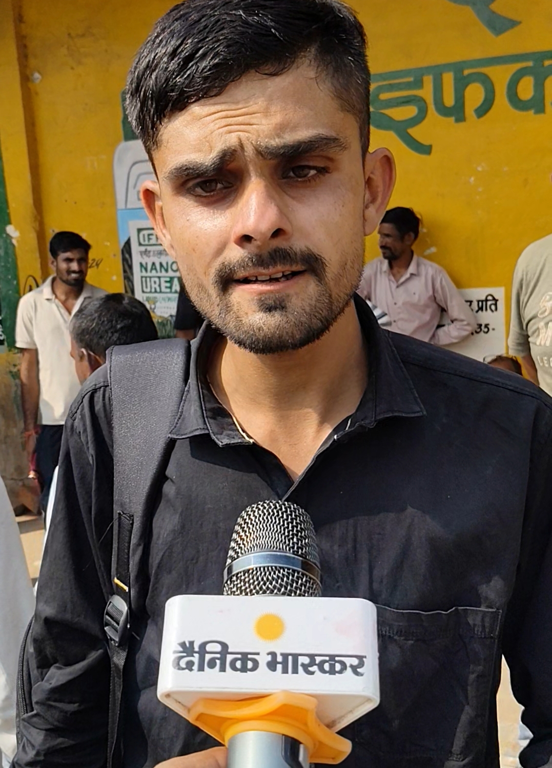 किसान ने धांधली के आरोप लगाएं।