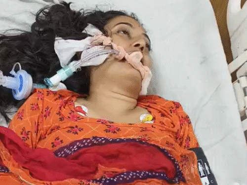 21 अक्टूबर को तबीयत बिगड़ने पर खुशबू को मथुरादास माथुर हॉस्पिटल में एडमिट करवाया गया था।