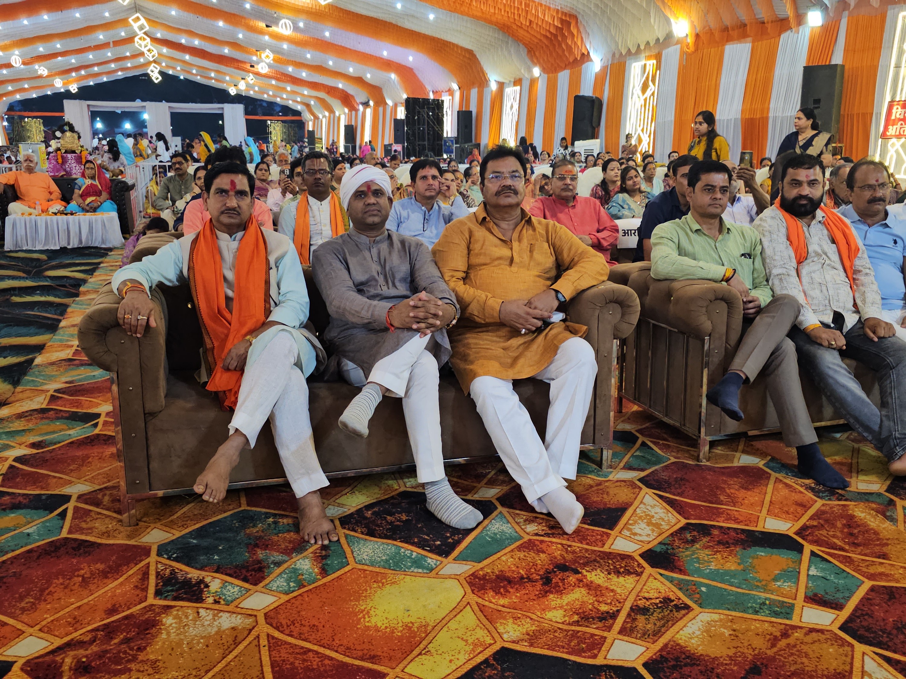 केंद्रीय मंत्री तोखन साहू ने अमरकंटक में नर्मदा पूजन किया:  पेंड्रा में जगतगुरु रामभद्राचार्य की भागवत कथा में हुए शामिल – Gaurela News