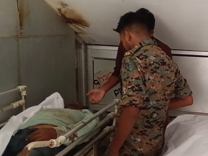 भैयादूज मनाने रिश्तेदार के यहां गए थे। लौटते वक्त हादसा हो गया।