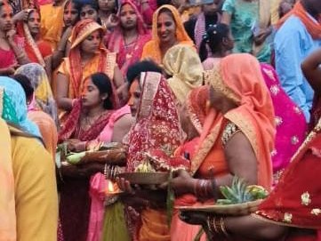 छठ पर्व संपन्न। - Dainik Bhaskar