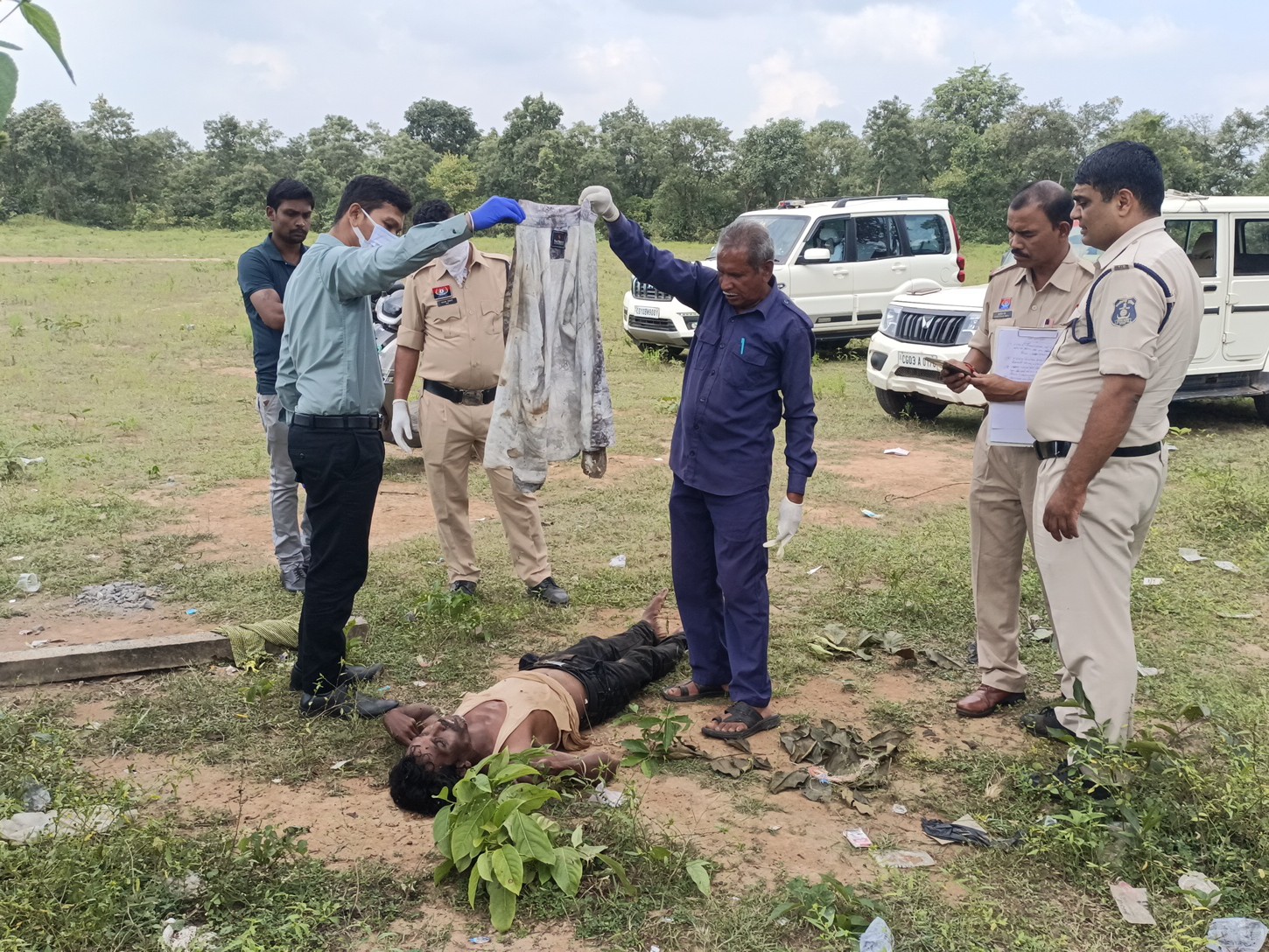 पुलिस ने मौके पर पहुंच कर जांच की।